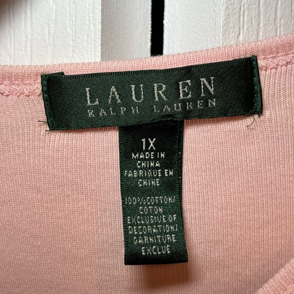 Ralph Lauren Polo Tee – Casual Office Pink with Embroidered Logo Short Sleeve - Picture 3 of 5